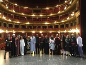 Grupo de teatro de Moros y Cristianos de Murcia